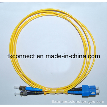 9/125 Duplex Sm Patch Cord Fiber Optic Sc-St